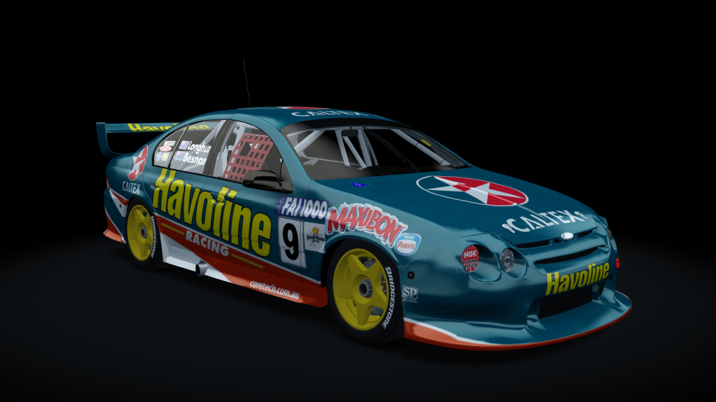 AKR Ford AU2 Falcon V8SC, skin 2000_bathurst_09_sbr