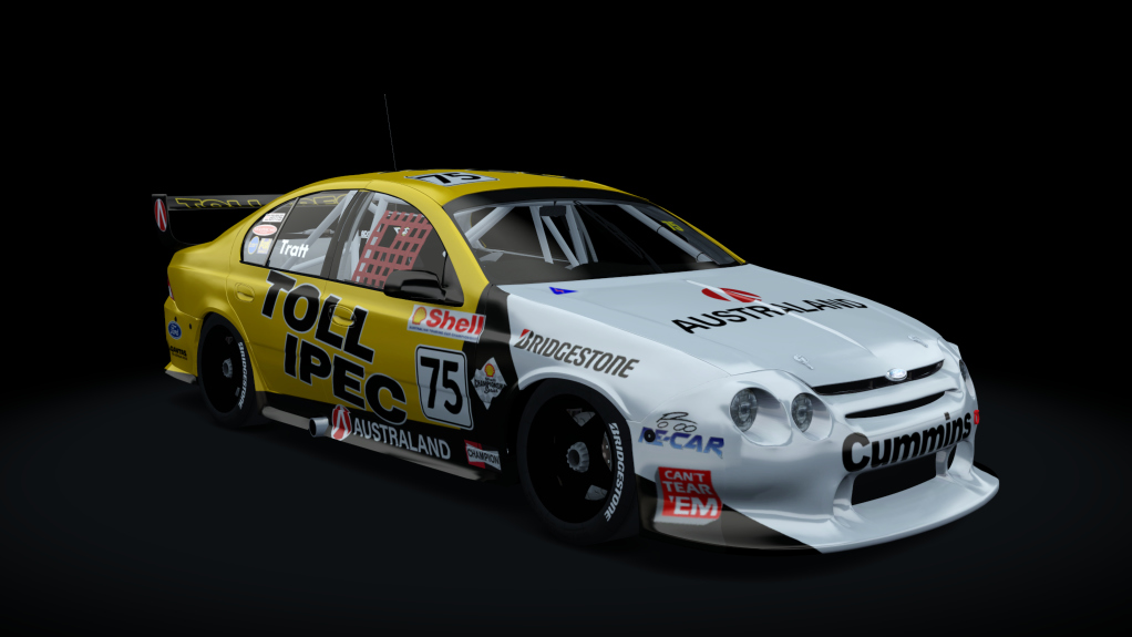 AKR Ford AU2 Falcon V8SC, skin 2001_atcc_75_toll