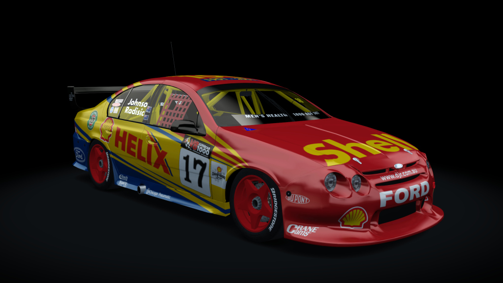 AKR Ford AU2 Falcon V8SC, skin 2001_bathurst_017_shell