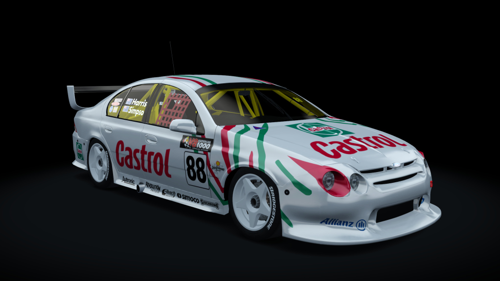 AKR Ford AU2 Falcon V8SC, skin 2001_bathurst_088_harris