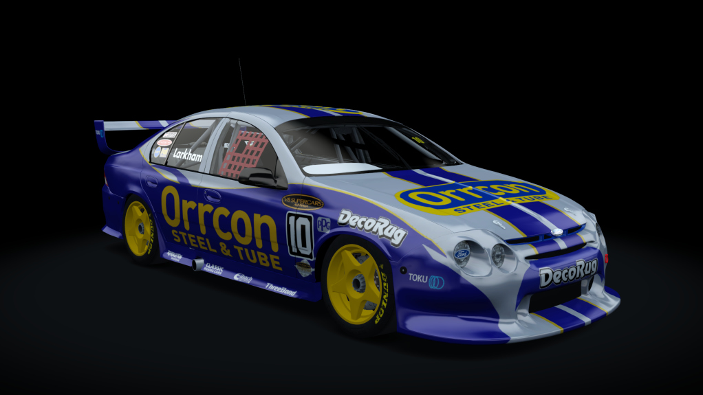 AKR Ford AU2 Falcon V8SC, skin 2002_atcc_010_larkham