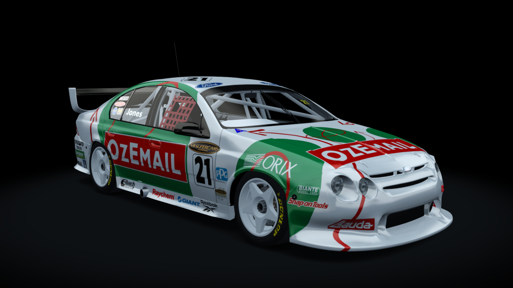 AKR Ford AU2 Falcon V8SC, skin 2002_atcc_021_jones