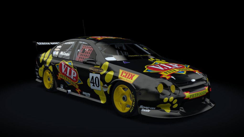 AKR Ford AU2 Falcon V8SC, skin 2002_atcc_40_petfoods