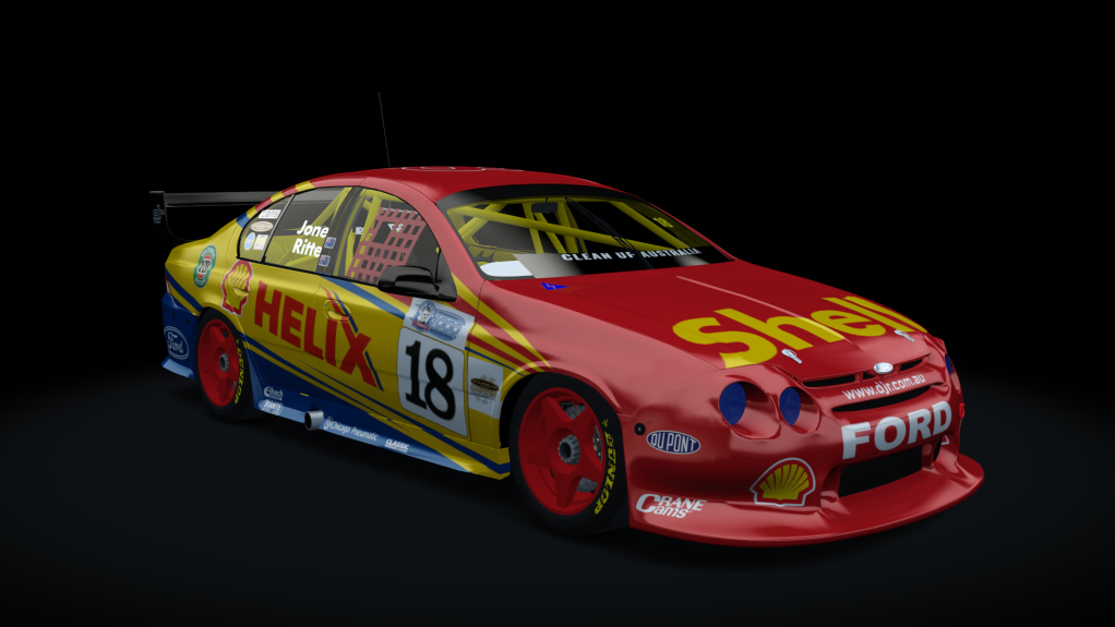 AKR Ford AU2 Falcon V8SC, skin 2002_bathurst_018_shell