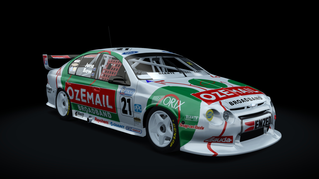 AKR Ford AU2 Falcon V8SC, skin 2002_bathurst_021_jones