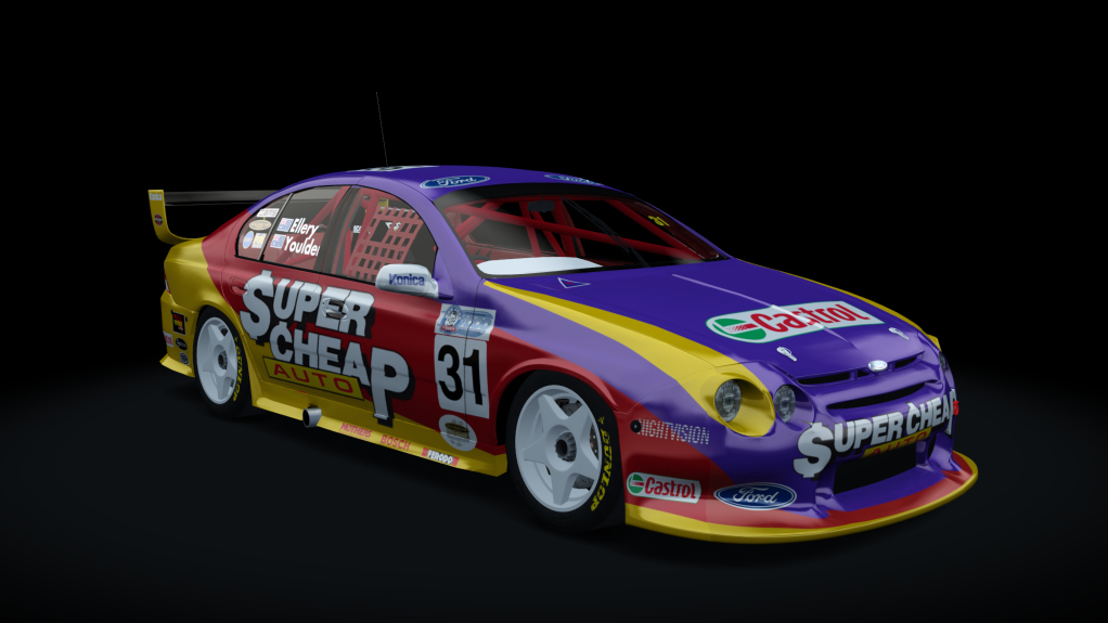 AKR Ford AU2 Falcon V8SC, skin 2002_bathurst_031_ellery