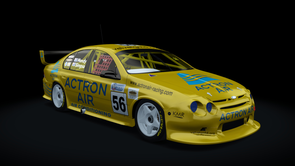 AKR Ford AU2 Falcon V8SC, skin 2002_bathurst_56_actron