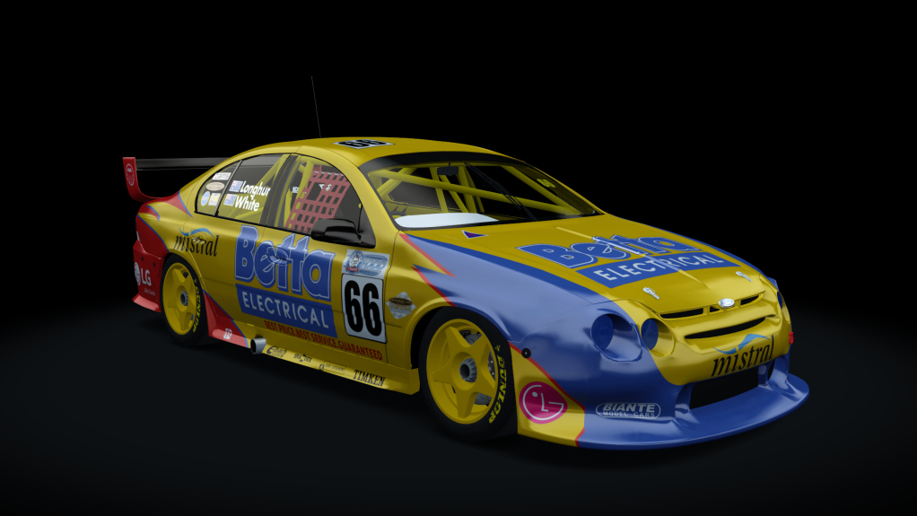 AKR Ford AU2 Falcon V8SC, skin 2002_bathurst_66_betta