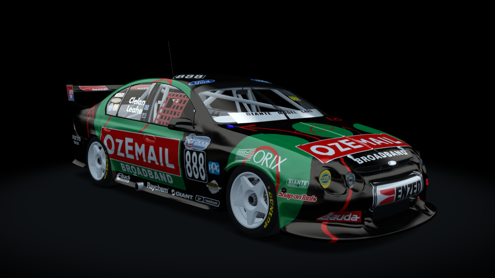 AKR Ford AU2 Falcon V8SC, skin 2002_bathurst_888_jones