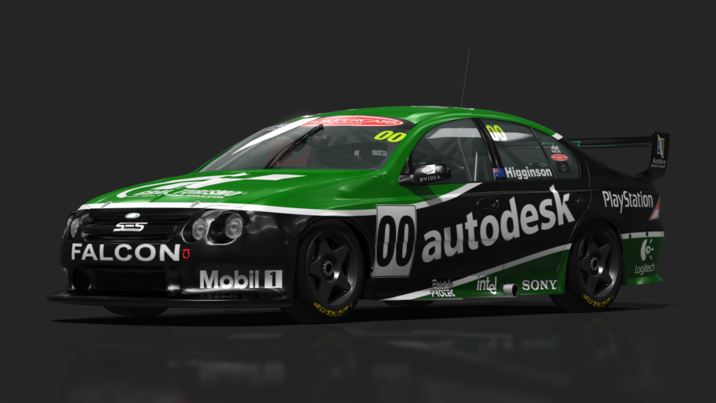 AKR Ford AU2 Falcon V8SC, skin AU2_NathanHigginson_00