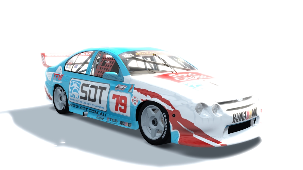 AKR Ford AU2 Falcon V8SC, skin au2_clintgoff_79