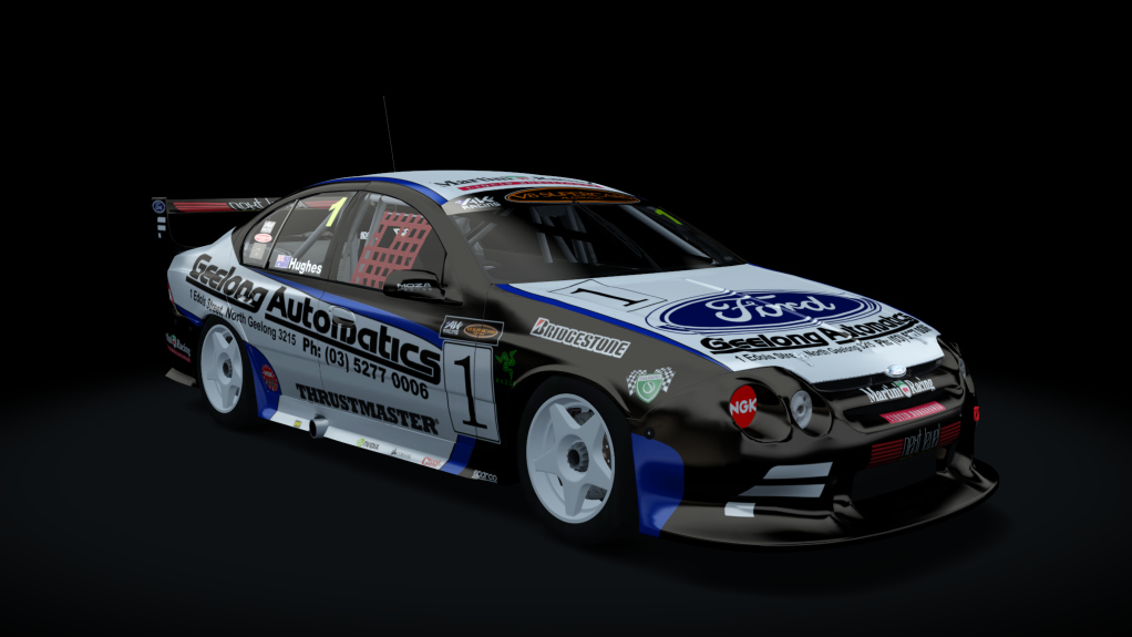 AKR Ford AU2 Falcon V8SC, skin au2_nathanhughes_001