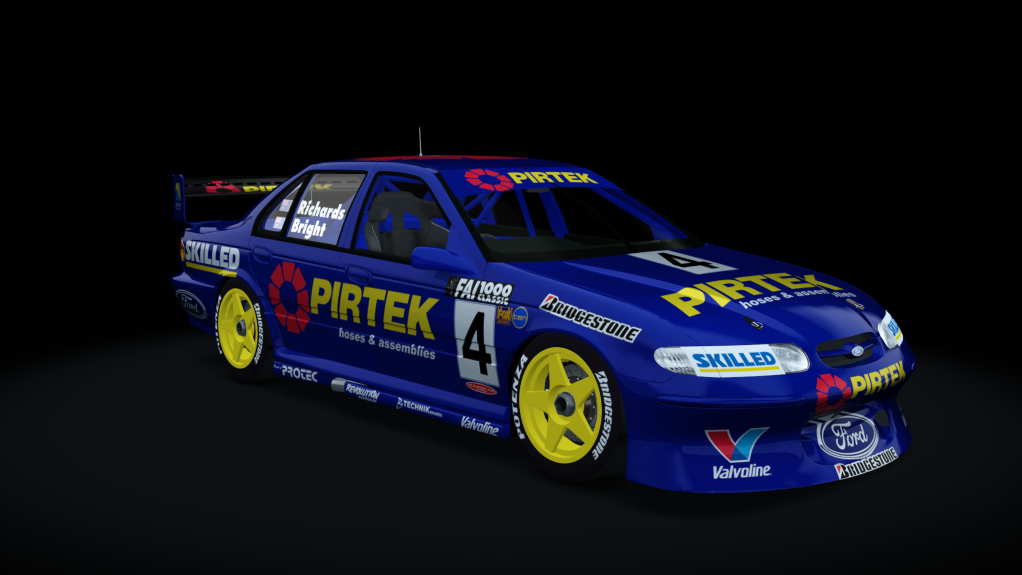 AKR Ford EL Falcon V8SC, skin 1998_bright_4