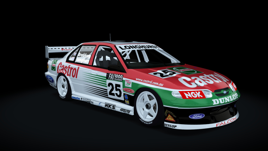 AKR Ford EL Falcon V8SC, skin 1998_castrol_25