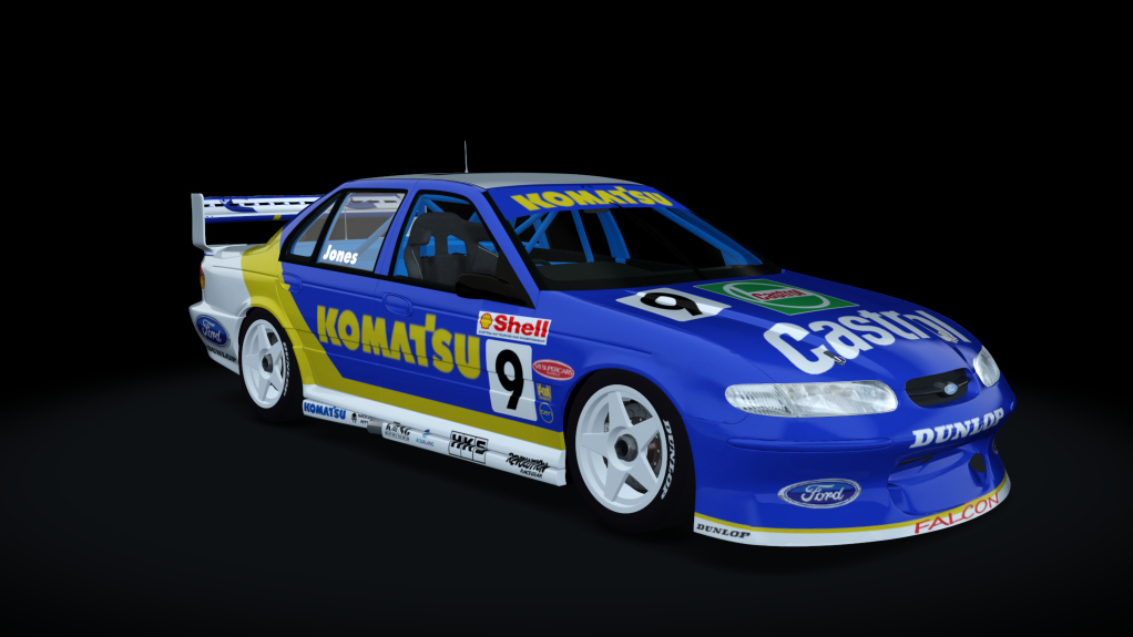 AKR Ford EL Falcon V8SC, skin 1998_jones_9_atcc