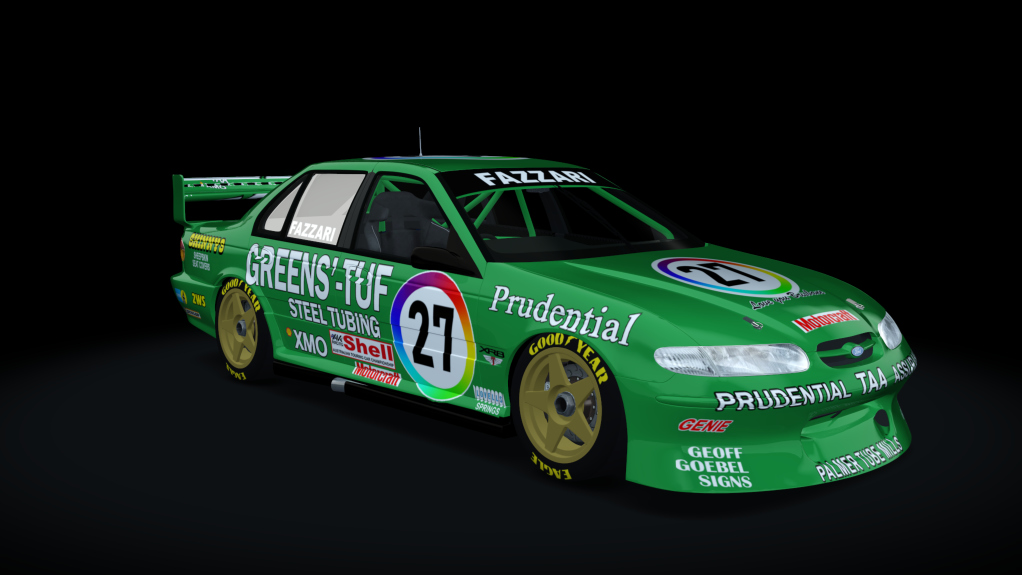 AKR Ford EL Falcon V8SC, skin fazz greens-tuf 27