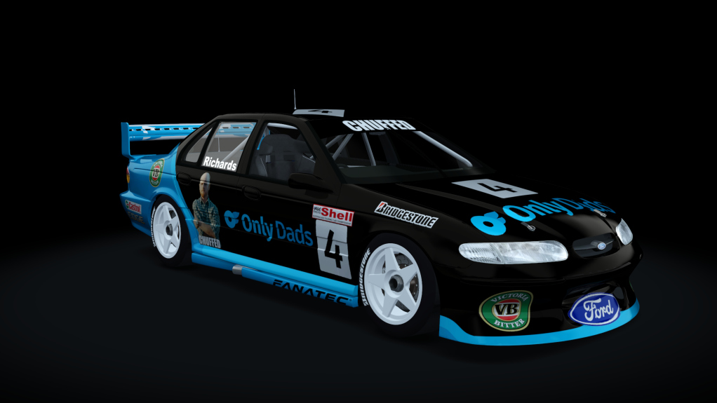 AKR Ford EL Falcon V8SC, skin richards_onlydads