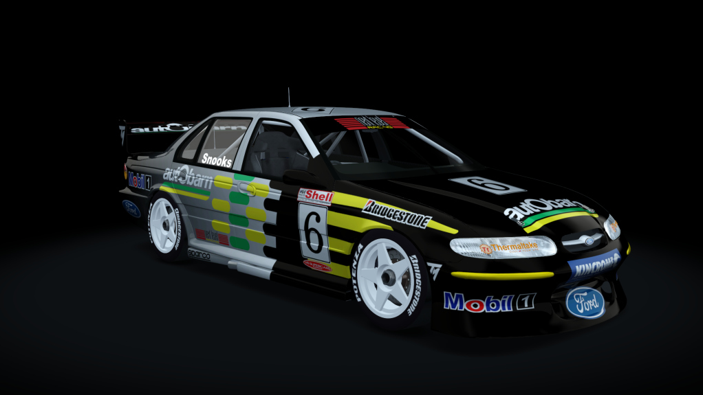 AKR Ford EL Falcon V8SC, skin ryansnooks_autobarn