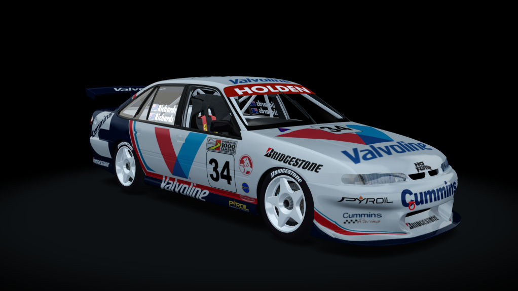 AKR Holden VS Commodore V8SC, skin 1997_valvoline_34