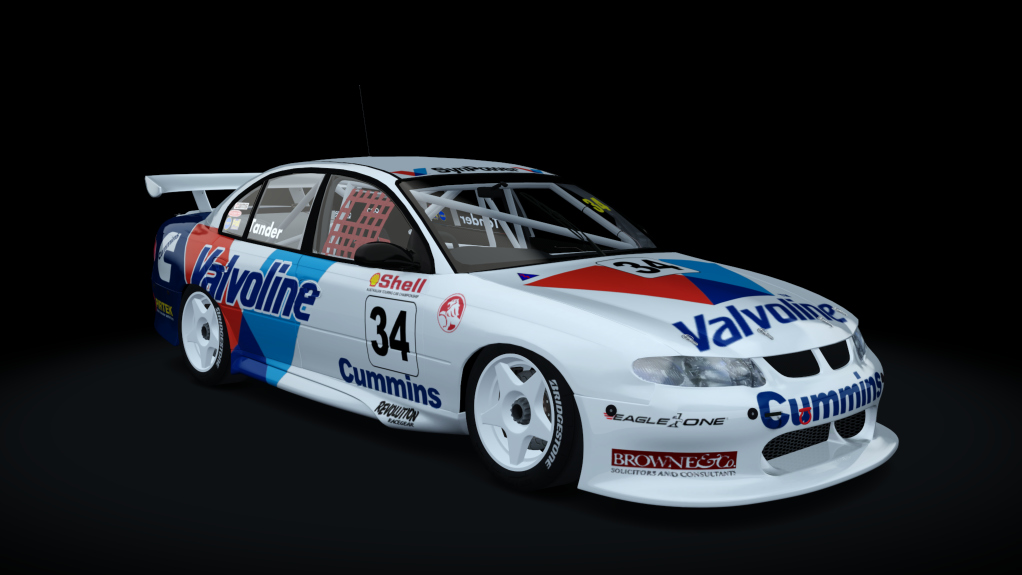 AKR Holden VX Commodore V8SC, skin 1999_atcc_034_garry_rodgers