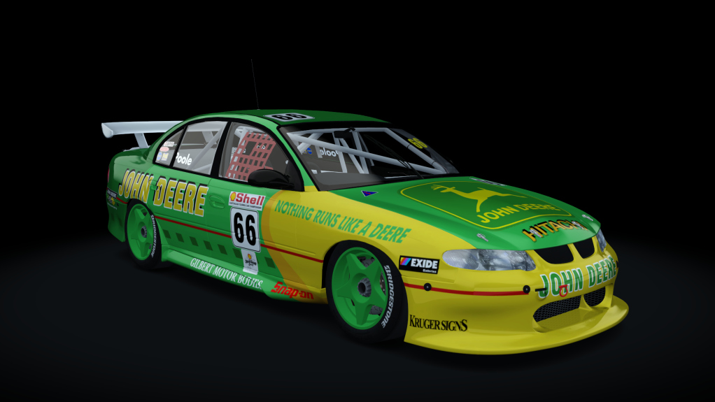 AKR Holden VX Commodore V8SC, skin 1999_atcc_066_john_deere