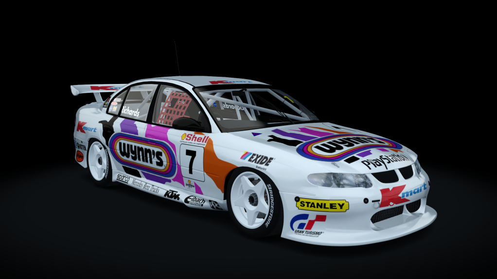 AKR Holden VX Commodore V8SC, skin 1999_atcc_07_gibson