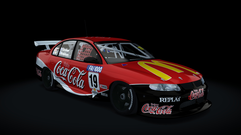 AKR Holden VX Commodore V8SC, skin 1999_bathurst_019_coke