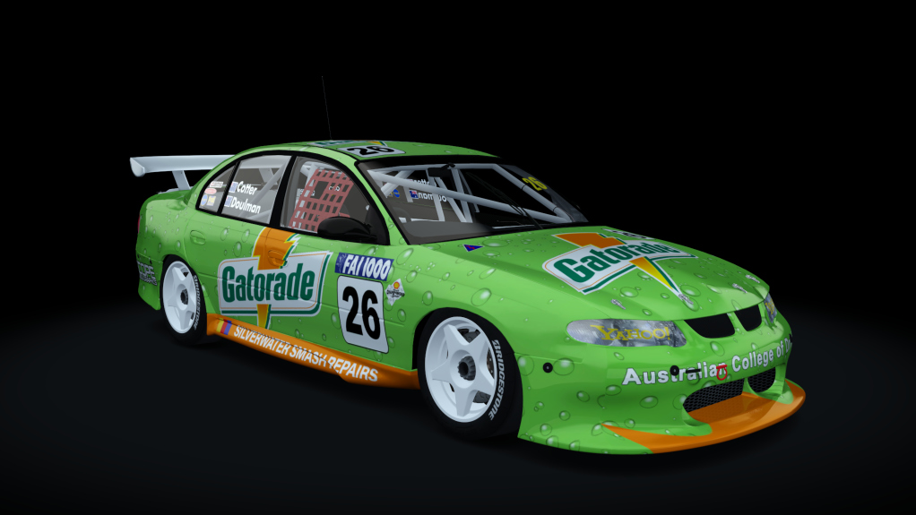 AKR Holden VX Commodore V8SC, skin 1999_bathurst_026_gatorade