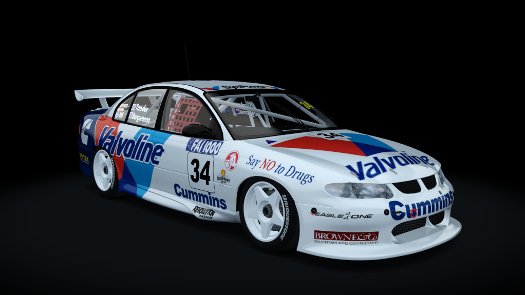 AKR Holden VX Commodore V8SC, skin 1999_bathurst_034_garry_rodgers