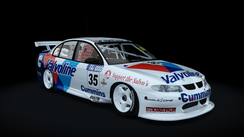 AKR Holden VX Commodore V8SC, skin 1999_bathurst_035_garry_rodgers