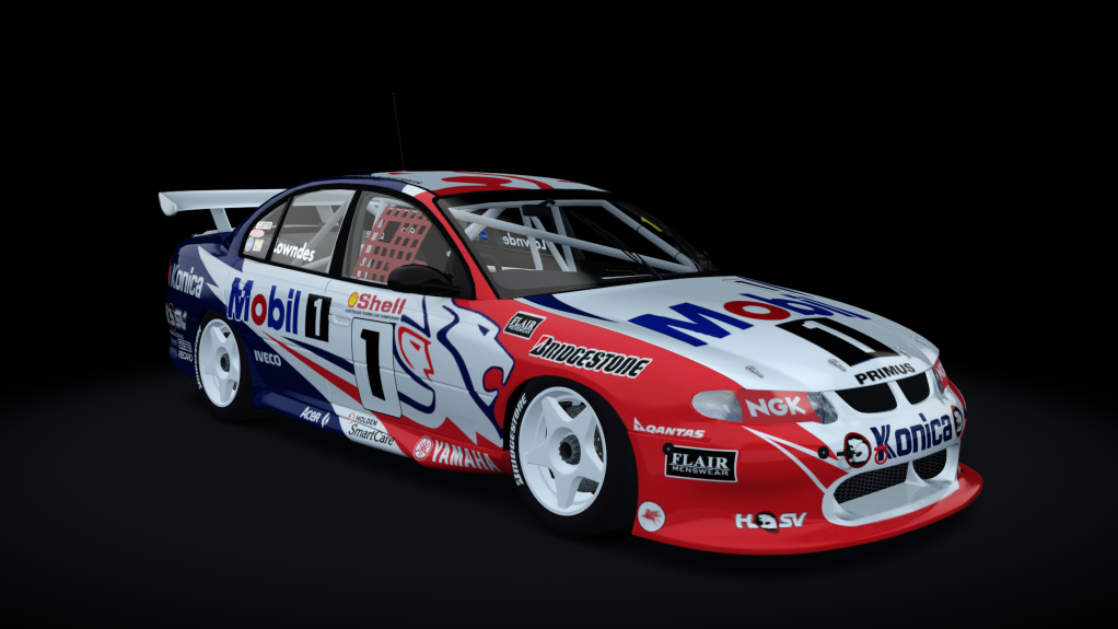 AKR Holden VX Commodore V8SC, skin 1999_hrt_1_atcc