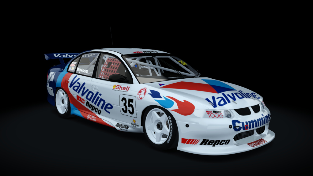 AKR Holden VX Commodore V8SC, skin 2001_atcc_35_garry_rodgers