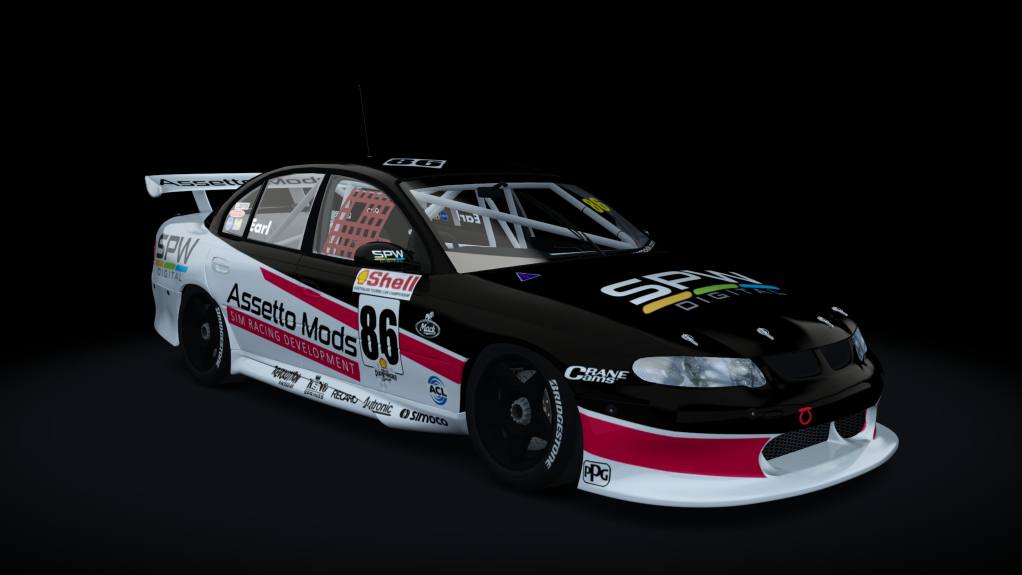 AKR Holden VX Commodore V8SC, skin 2001_atcc_86_assettomods