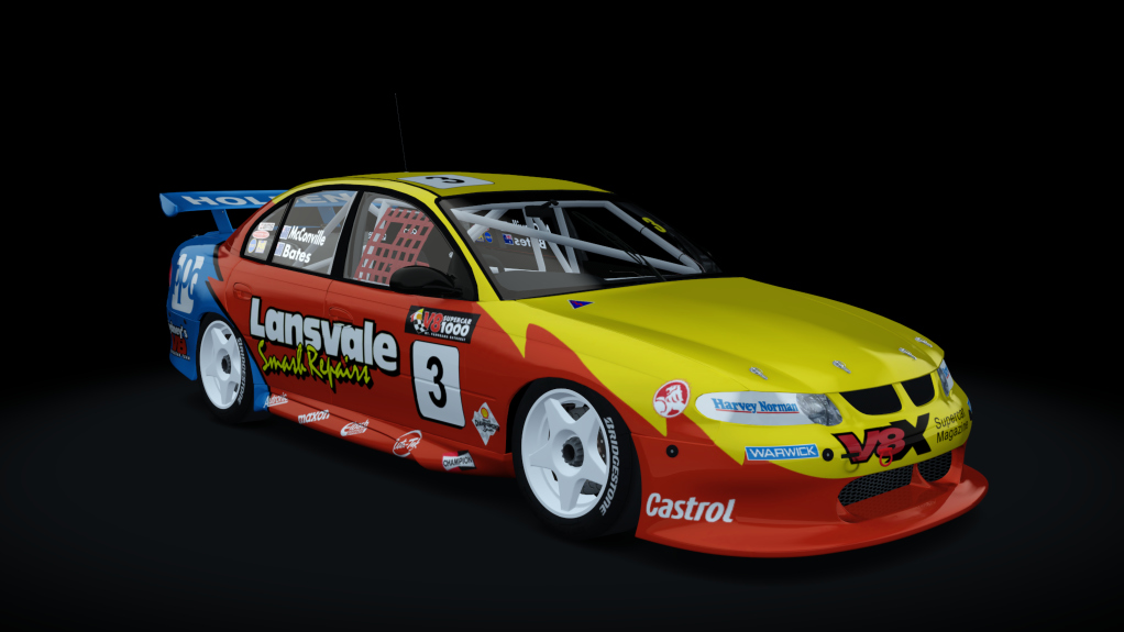 AKR Holden VX Commodore V8SC, skin 2001_bathurst_03_lansvale