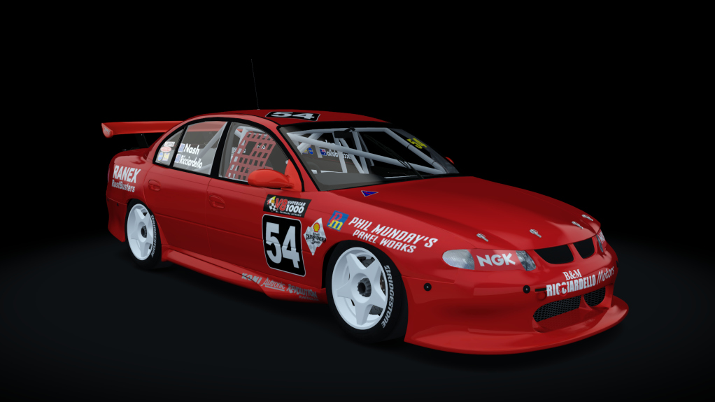 AKR Holden VX Commodore V8SC, skin 2001_bathurst_54_longhurst