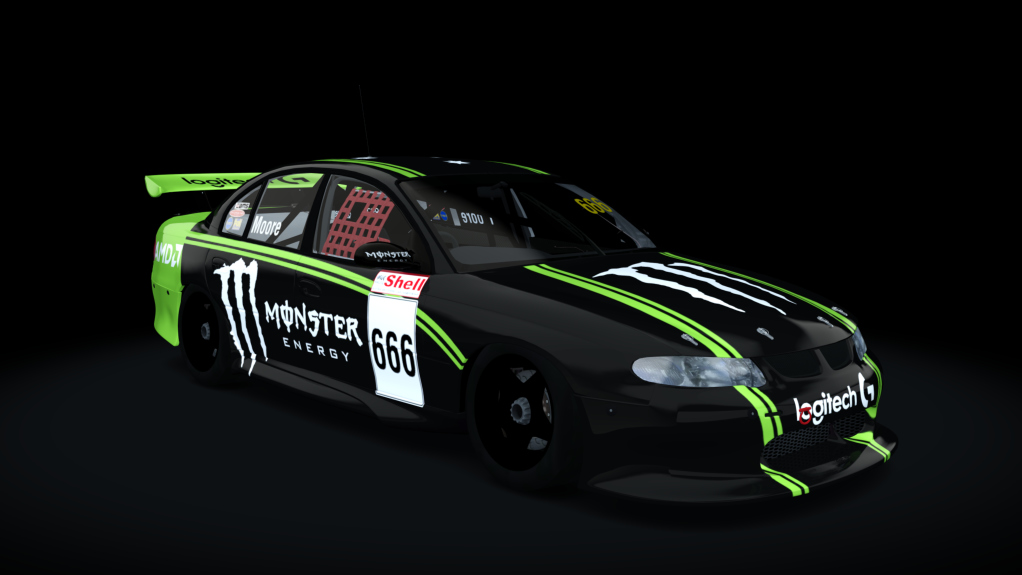 AKR Holden VX Commodore V8SC, skin vx_braydenmoore_666