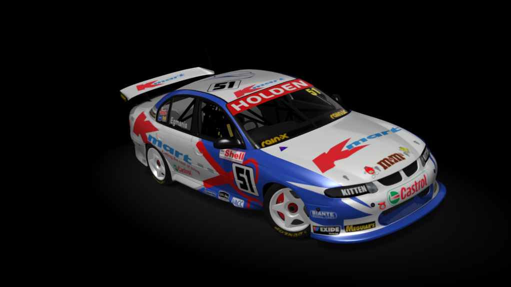 AKR Holden VX Commodore V8SC, skin vx_curtisegmanis_51