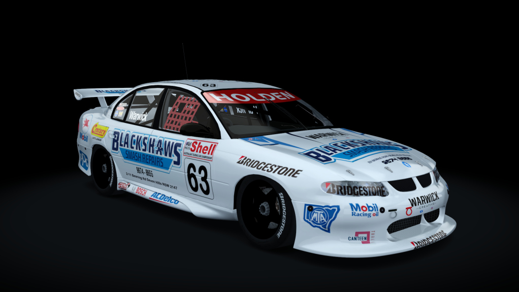 AKR Holden VX Commodore V8SC, skin vx_stevewarwick_63