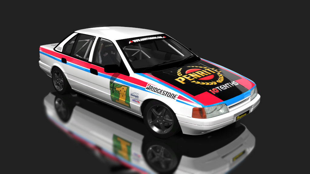 Saloon Car - Ford EA, skin Halon4