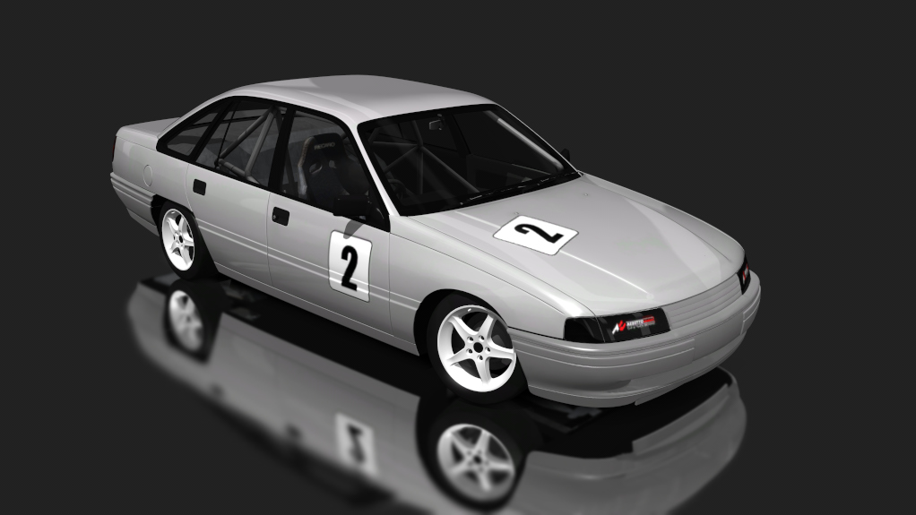 Saloon Car - Holden VN, skin Grey_2