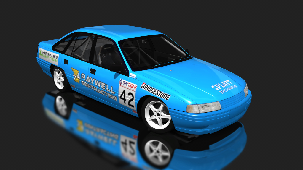 Saloon Car - Holden VN, skin Splatt42