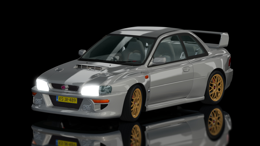 Japan Sportcar Youngtimer 1 - Subaru Impreza 22B STi, skin gray