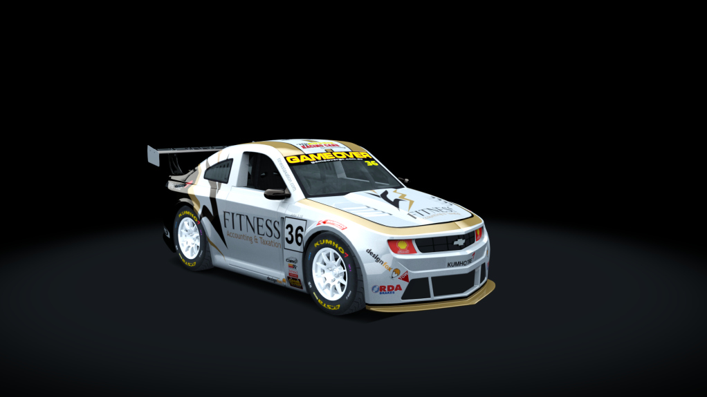 Aussie Racing Cars (EARC) Chevrolet Camaro, skin 36