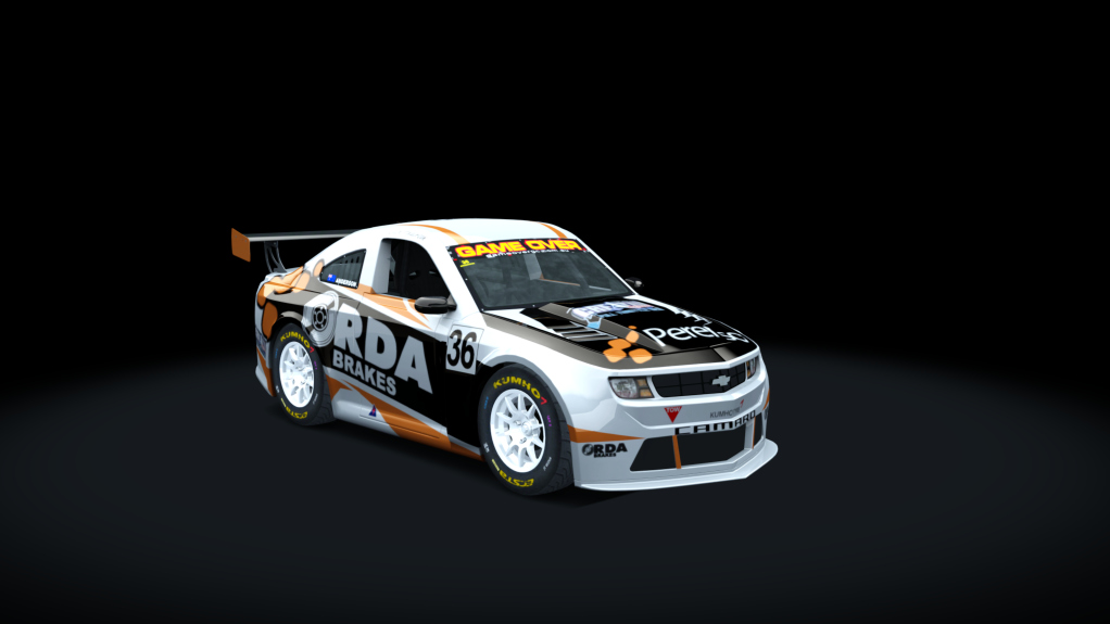 Aussie Racing Cars (EARC) Chevrolet Camaro, skin 36a