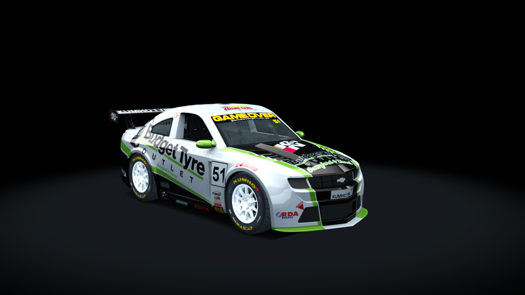 Aussie Racing Cars (EARC) Chevrolet Camaro, skin 51