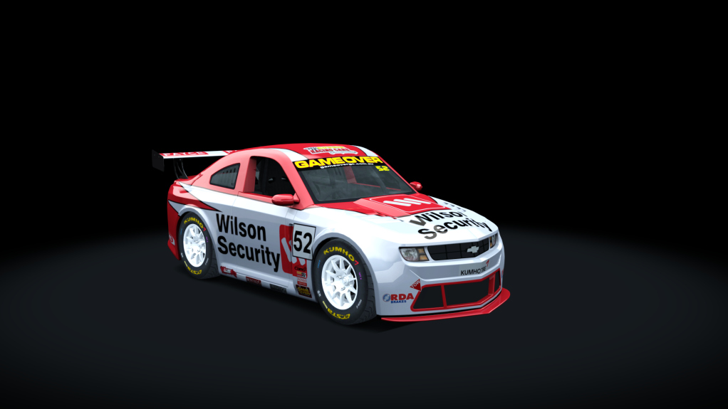 Aussie Racing Cars (EARC) Chevrolet Camaro, skin 52