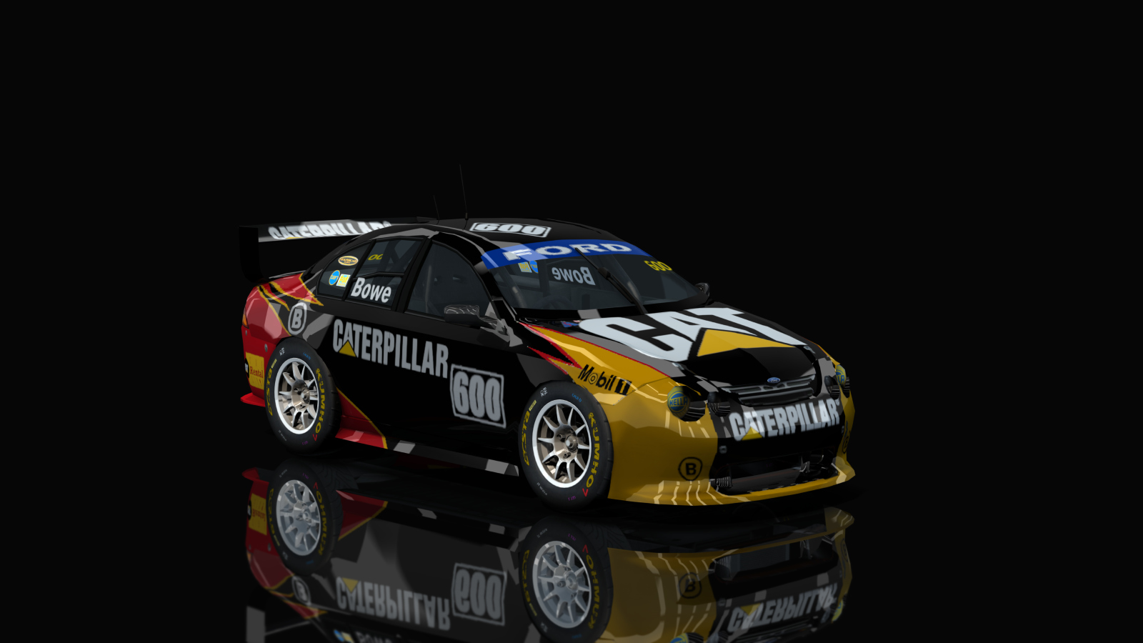 Aussie Racing Cars (EARC) Ford Falcon AU, skin Briggs Motorsport 1999