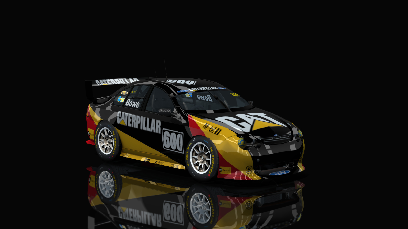 Aussie Racing Cars (EARC) Ford Falcon AU, skin Briggs Motorsport 2001