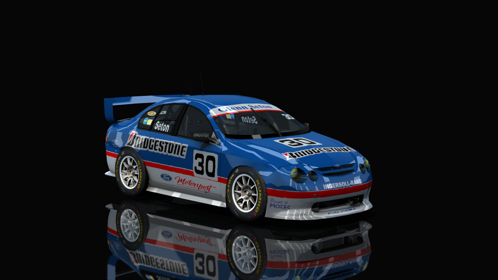 Aussie Racing Cars (EARC) Ford Falcon AU, skin Glenn Seton Racing 1995 30