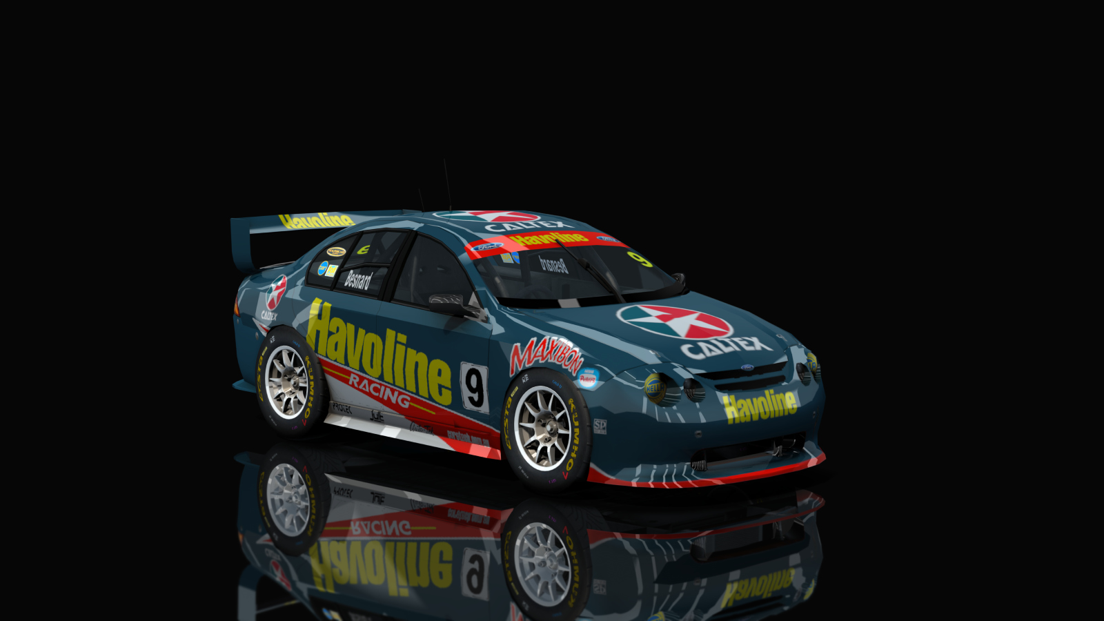 Aussie Racing Cars (EARC) Ford Falcon AU, skin Stone Brothers Racing 2000